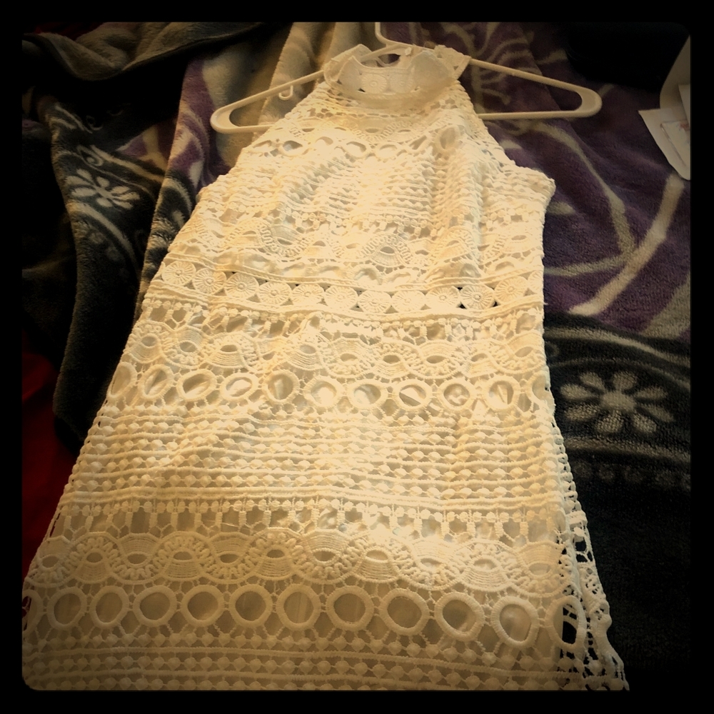 White dress